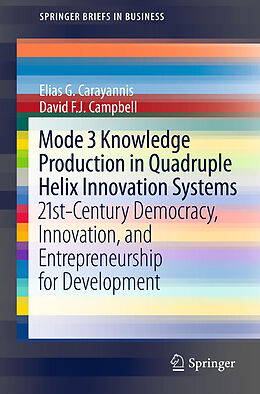 Kartonierter Einband Mode 3 Knowledge Production in Quadruple Helix Innovation Systems von David F. J. Campbell, Elias G. Carayannis
