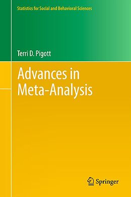 eBook (pdf) Advances in Meta-Analysis de Terri Pigott