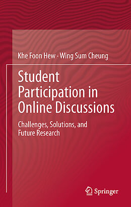 Livre Relié Student Participation in Online Discussions de Wing Sum Cheung, Khe Foon Hew