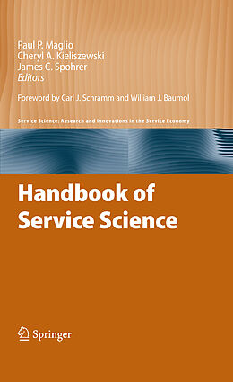 Kartonierter Einband Handbook of Service Science von 