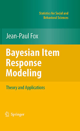 Couverture cartonnée Bayesian Item Response Modeling de Jean-Paul Fox