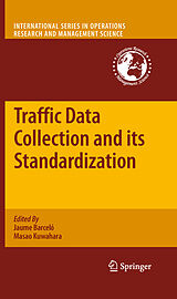 Couverture cartonnée Traffic Data Collection and its Standardization de 