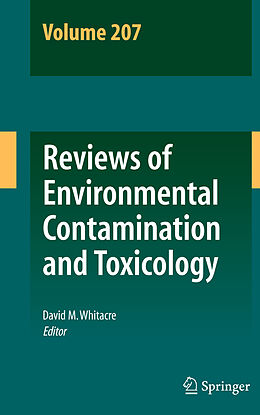 Kartonierter Einband Reviews of Environmental Contamination and Toxicology Volume 207 von David M. Whitacre