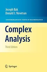 Kartonierter Einband Complex Analysis von Joseph Bak, Donald J. Newman