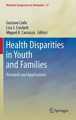 Couverture cartonnée Health Disparities in Youth and Families de 