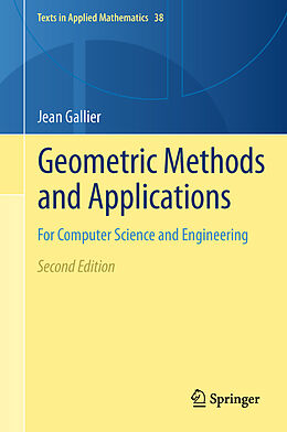 Couverture cartonnée Geometric Methods and Applications de Jean Gallier