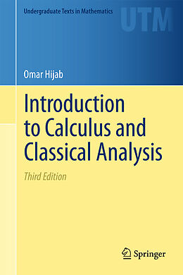 Kartonierter Einband Introduction to Calculus and Classical Analysis von Omar Hijab