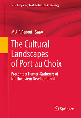 Couverture cartonnée The Cultural Landscapes of Port au Choix de 