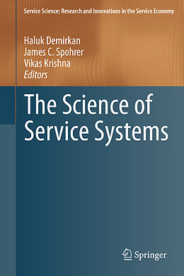 Kartonierter Einband The Science of Service Systems von 
