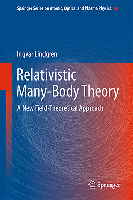 Couverture cartonnée Relativistic Many-Body Theory de Ingvar Lindgren