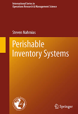 Couverture cartonnée Perishable Inventory Systems de Steven Nahmias