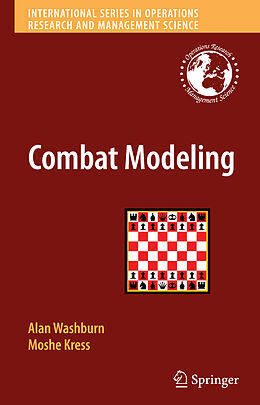 Couverture cartonnée Combat Modeling de Moshe Kress, Alan Washburn