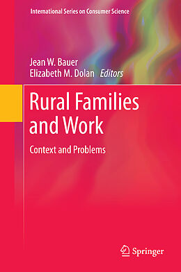 Couverture cartonnée Rural Families and Work de 