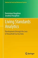 Kartonierter Einband Living Standards Analytics von Dominique Haughton, Jonathan Haughton