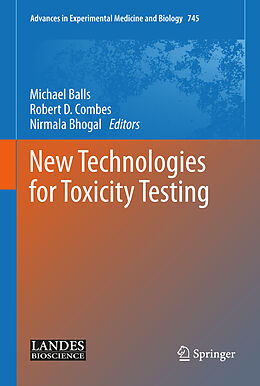 Livre Relié New Technologies for Toxicity Testing de 