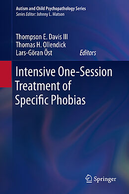 Livre Relié Intensive One-Session Treatment of Specific Phobias de 