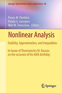 eBook (pdf) Nonlinear Analysis de Panos M. Pardalos, Pando G. Georgiev, Hari M. Srivastava