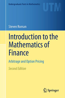 Livre Relié Introduction to the Mathematics of Finance de Steven Roman