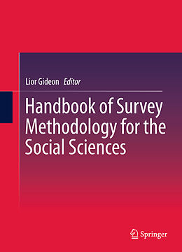 Fester Einband Handbook of Survey Methodology for the Social Sciences von 