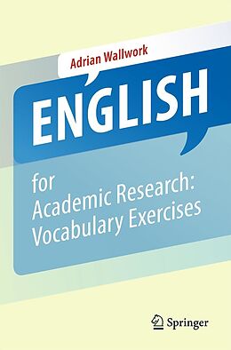 eBook (pdf) English for Academic Research: Vocabulary Exercises de Adrian Wallwork