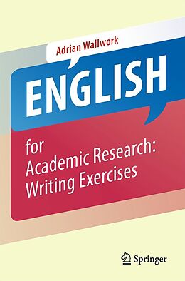 eBook (pdf) English for Academic Research: Writing Exercises de Adrian Wallwork