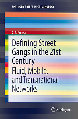 eBook (pdf) Defining Street Gangs in the 21st Century de C. E. Prowse