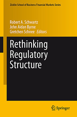Livre Relié Rethinking Regulatory Structure de 