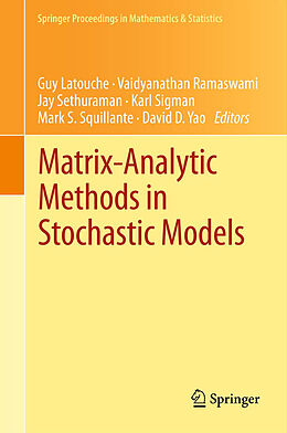 Fester Einband Matrix-Analytic Methods in Stochastic Models von 
