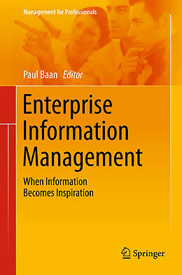 Livre Relié Enterprise Information Management de 