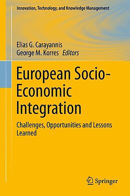 E-Book (pdf) European Socio-Economic Integration von Elias G. Carayannis, George M. Korres