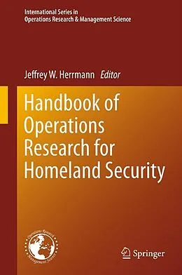 E-Book (pdf) Handbook of Operations Research for Homeland Security von Jeffrey Herrmann