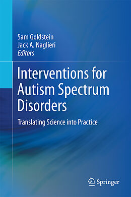 Livre Relié Interventions for Autism Spectrum Disorders de 