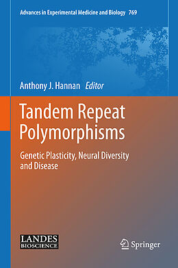 Fester Einband Tandem Repeat Polymorphisms von Anthony J. Hannan