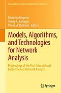 E-Book (pdf) Models, Algorithms, and Technologies for Network Analysis von Boris Goldengorin, Valery A. Kalyagin, Panos M. Pardalos