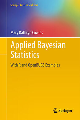 Livre Relié Applied Bayesian Statistics de Mary Kathryn Cowles