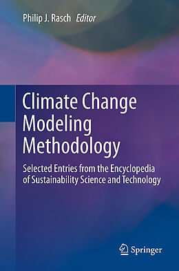 Fester Einband Climate Change Modeling Methodology von 