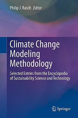 E-Book (pdf) Climate Change Modeling Methodology von Philip J. Rasch