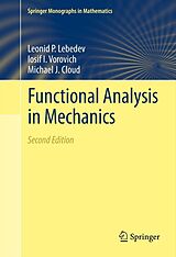eBook (pdf) Functional Analysis in Mechanics de Leonid P. Lebedev, Iosif I. Vorovich, Michael J. Cloud