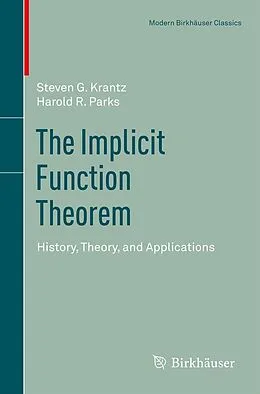 E-Book (pdf) The Implicit Function Theorem von Steven G. Krantz, Harold R. Parks