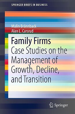 eBook (pdf) Family Firms de Malin Brännback, Alan L. Carsrud