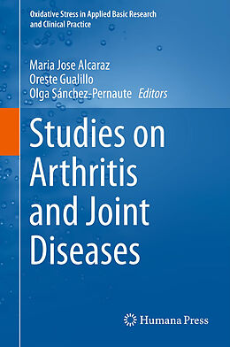 Livre Relié Studies on Arthritis and Joint Disorders de 