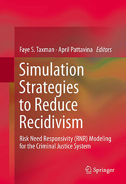 Livre Relié Simulation Strategies to Reduce Recidivism de 