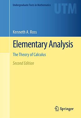 eBook (pdf) Elementary Analysis de Kenneth A. Ross