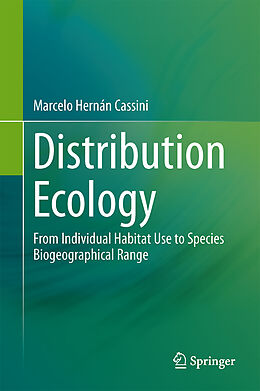 Livre Relié Distribution Ecology de Marcelo Hernán Cassini