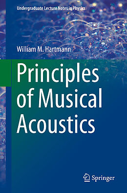 eBook (pdf) Principles of Musical Acoustics de William M. Hartmann