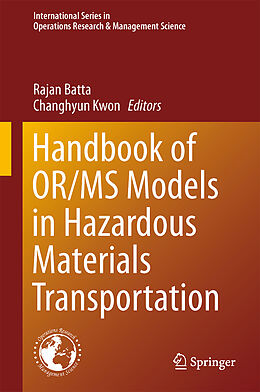 Livre Relié Handbook of OR/MS Models in Hazardous Materials Transportation de 