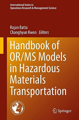 eBook (pdf) Handbook of OR/MS Models in Hazardous Materials Transportation de 