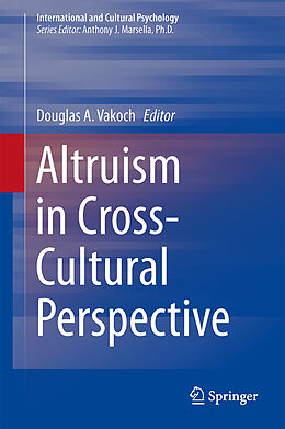 Livre Relié Altruism in Cross-Cultural Perspective de 