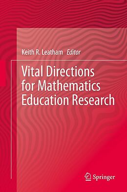eBook (pdf) Vital Directions for Mathematics Education Research de 