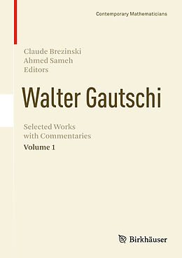Fester Einband Walter Gautschi, Volume 1 von 